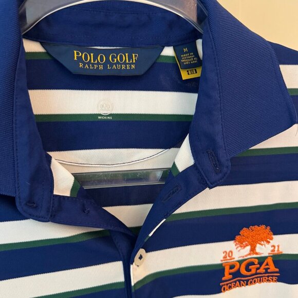 Polo Ralph Lauren Golf Women’s 2021 PGA Ocean Course Polo Shirt | Size M - Picture 2 of 9